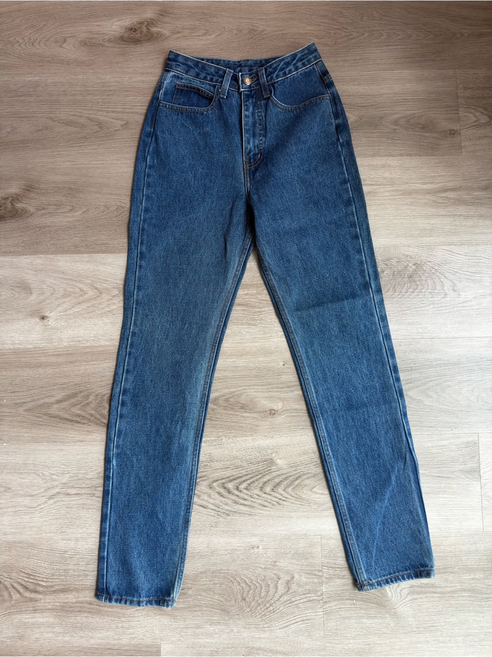 Vintage 90s Frederick’s of Hollywood Jeans Vtg Size3/4 25” Waist High Rise NWOT